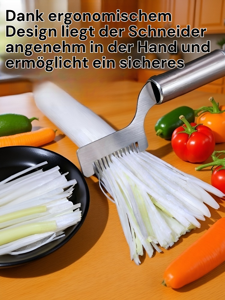 Ultrafeiner Frühlingszwiebelraspel mit ergonomischem Griff