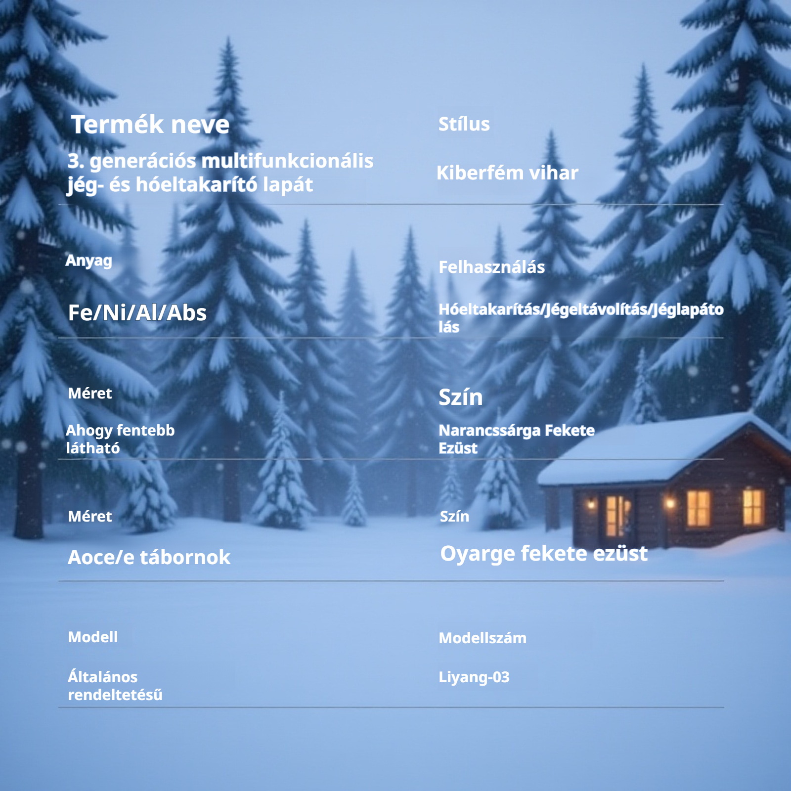 360°-ban forgatható autóüveg jégkaparó, amely nem károsítja a járművet
