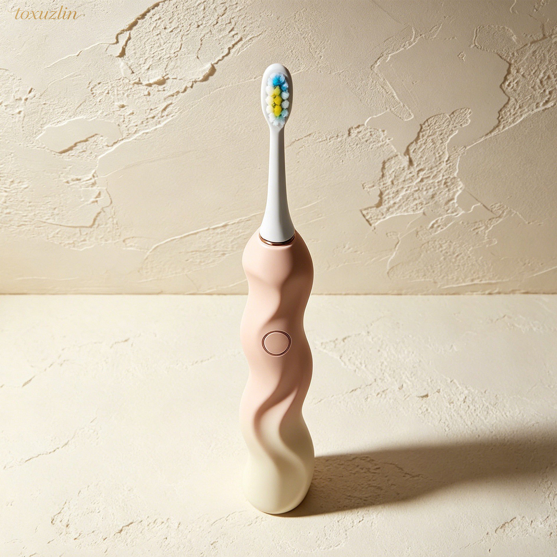 Brosse à dents électrique pour adultes à poils souples