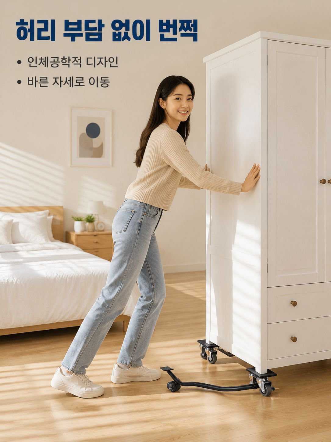 다기능 운반 이동 물건 힘절약 기기
