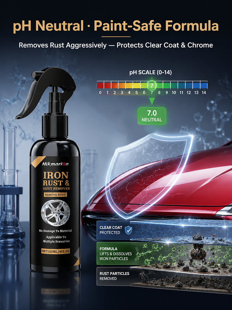 [Instant Rust Removal] One-Spray Rust Remover