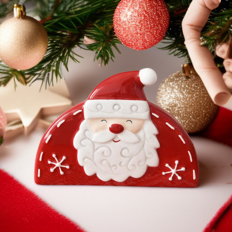 만화가 새겨진 크리스마스 티슈 홀더