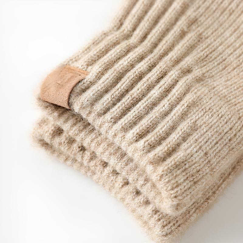 暖かいニット手袋