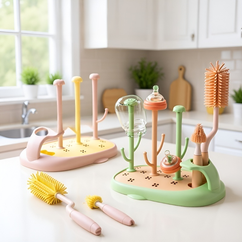 Baby bottle drainer