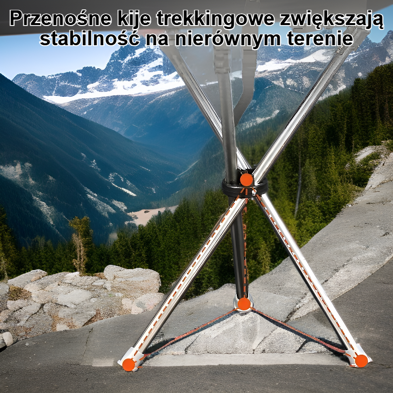 Przenośne kije trekkingowe