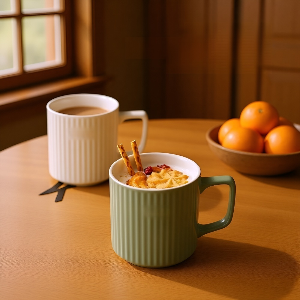 여름철 음료용 세라믹 머그컵/컵