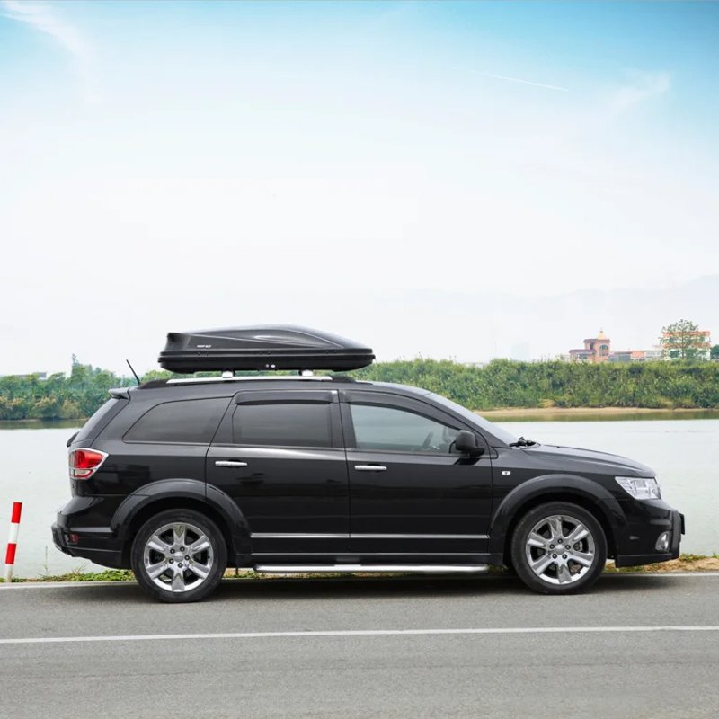 Caja de almacenamiento de automóviles de doble apertura