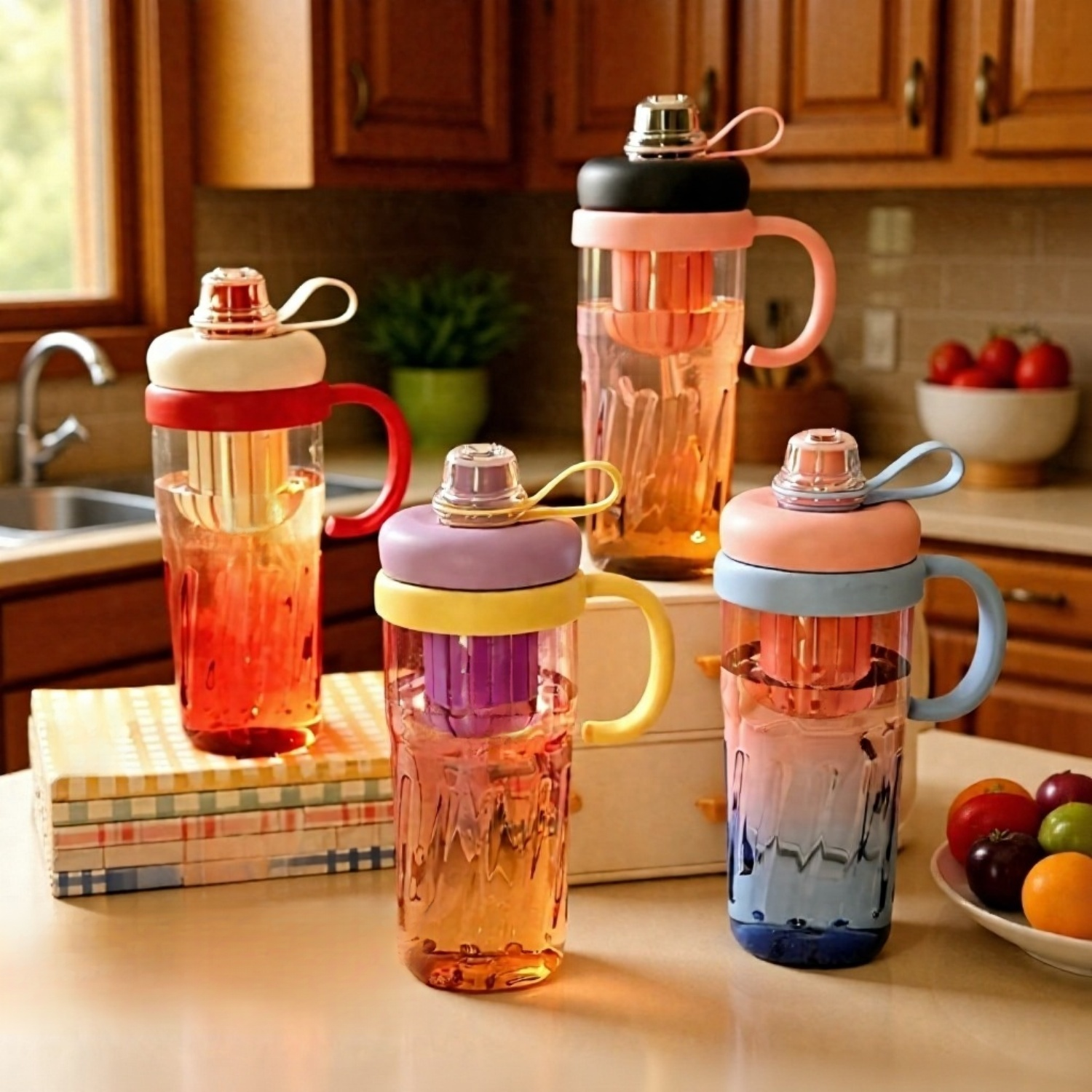 BPA 프리 친환경 소재의 학생 물병