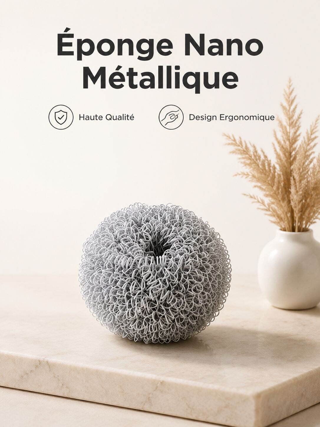 Boule de nettoyage nano multifonction en acier