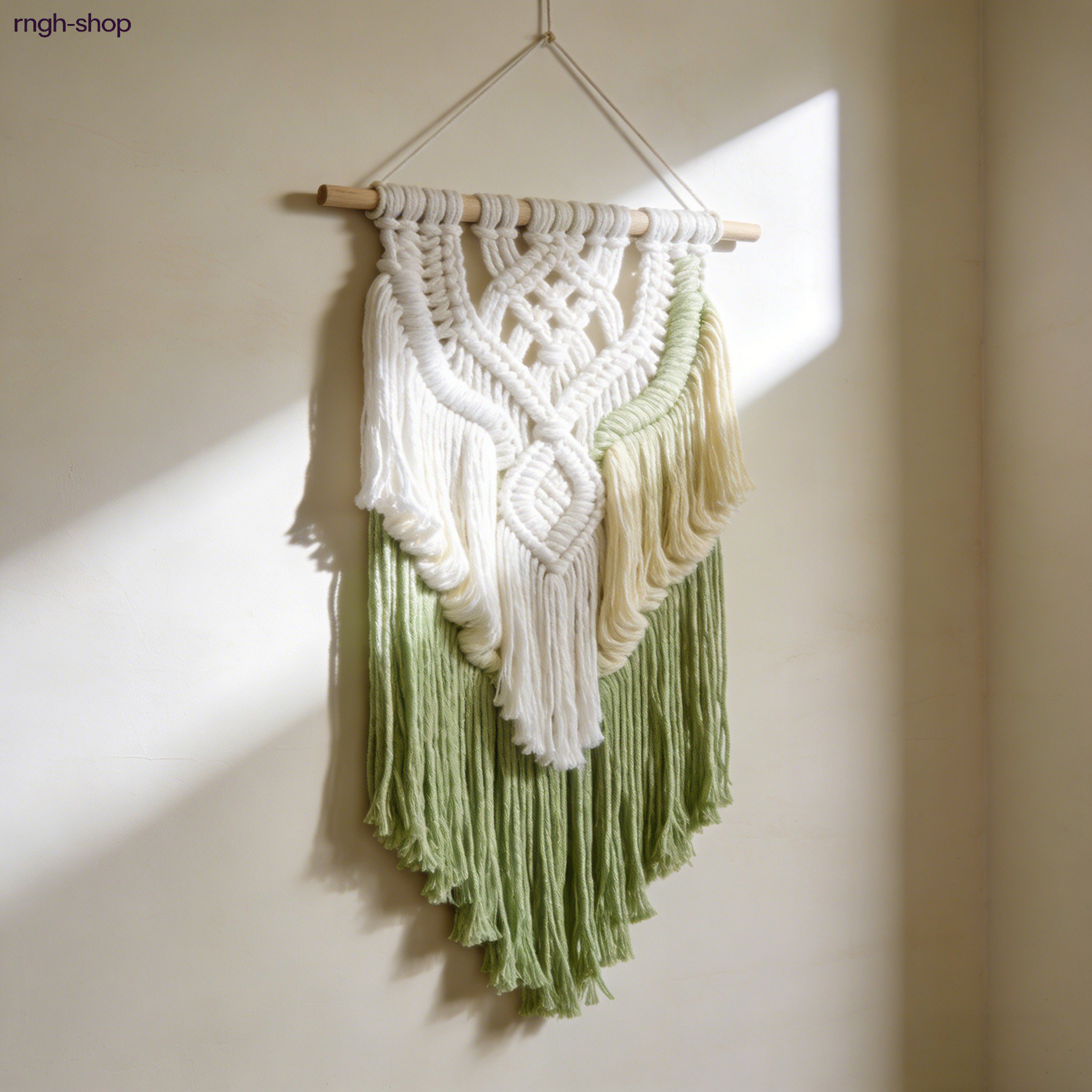 니트 태슬 태피스트리