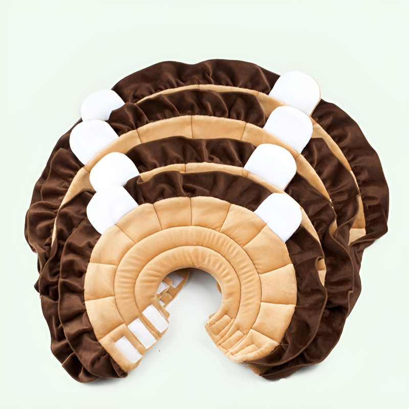 ปลอกคอสิงโตกันเลียสำหรับสัตว์เลี้ยง ป้องกันกัดและเลีย 