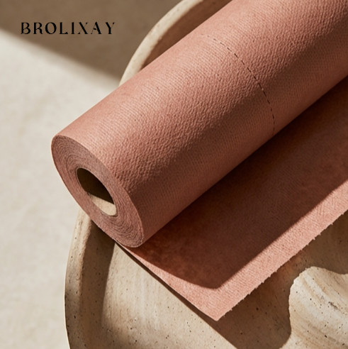 ผ้าเช็ดทำความสะอาดแบบม้วน ฉีกใช้ครั้งเดียว