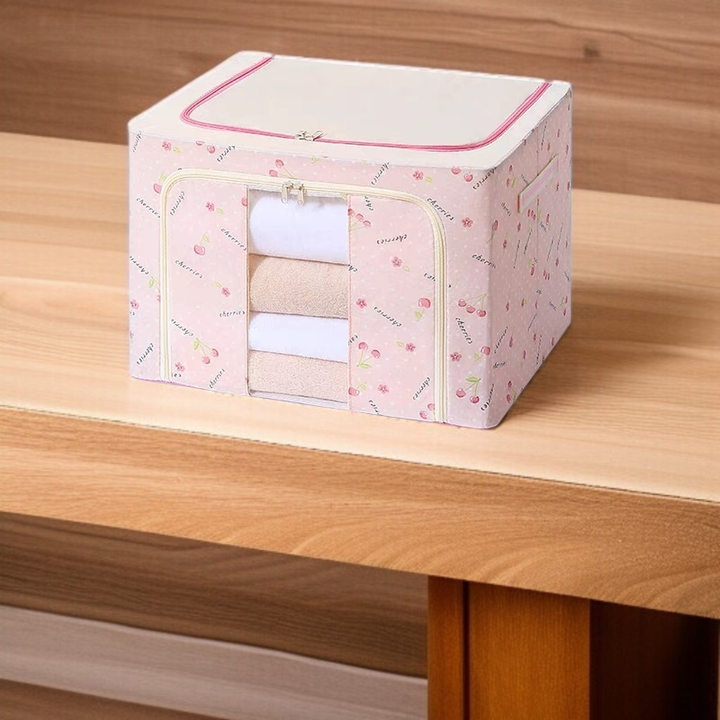 가정용 수납함 접이식 백납장 의류 정리함 이불 수납함 가정용 옷장 수납