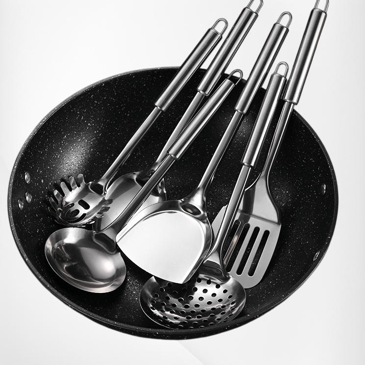 Stainless Steel Spoon and Spatula Set
