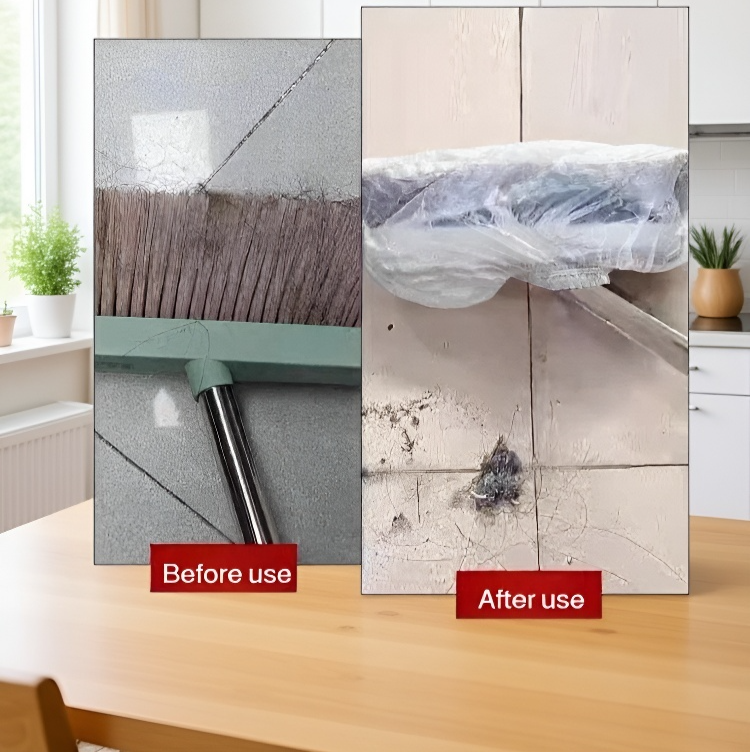 Recambios desechables para escoba