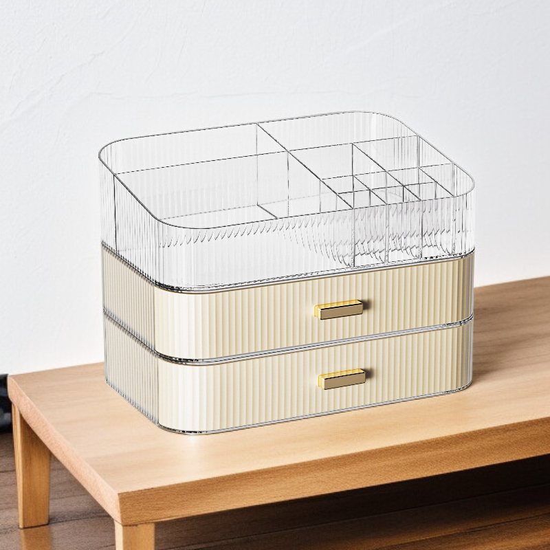 Mehrschichtiger Acryl Desktop Hautpflege Aufbewahrungsbox