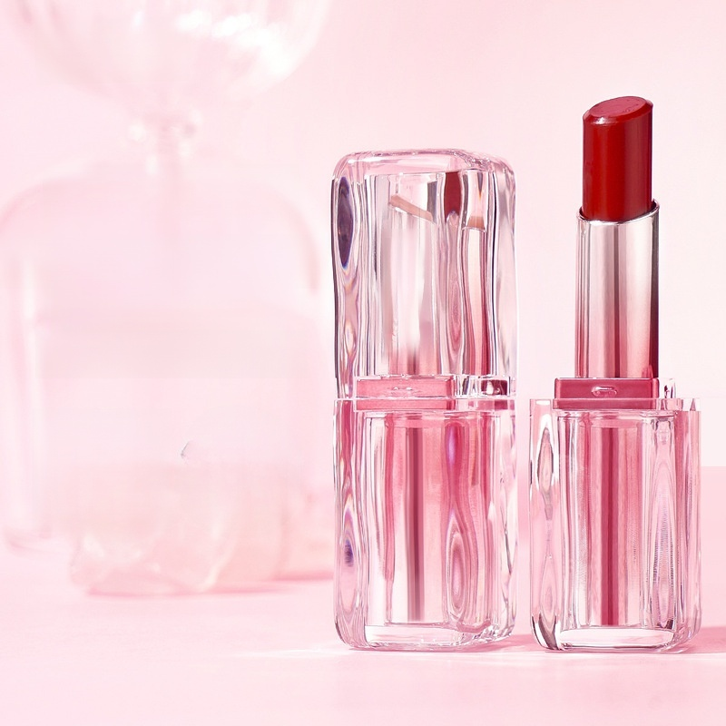 온감 마카롱 립스틱 화이트 누드 립글로스 립글로스 미러 립스틱 세트