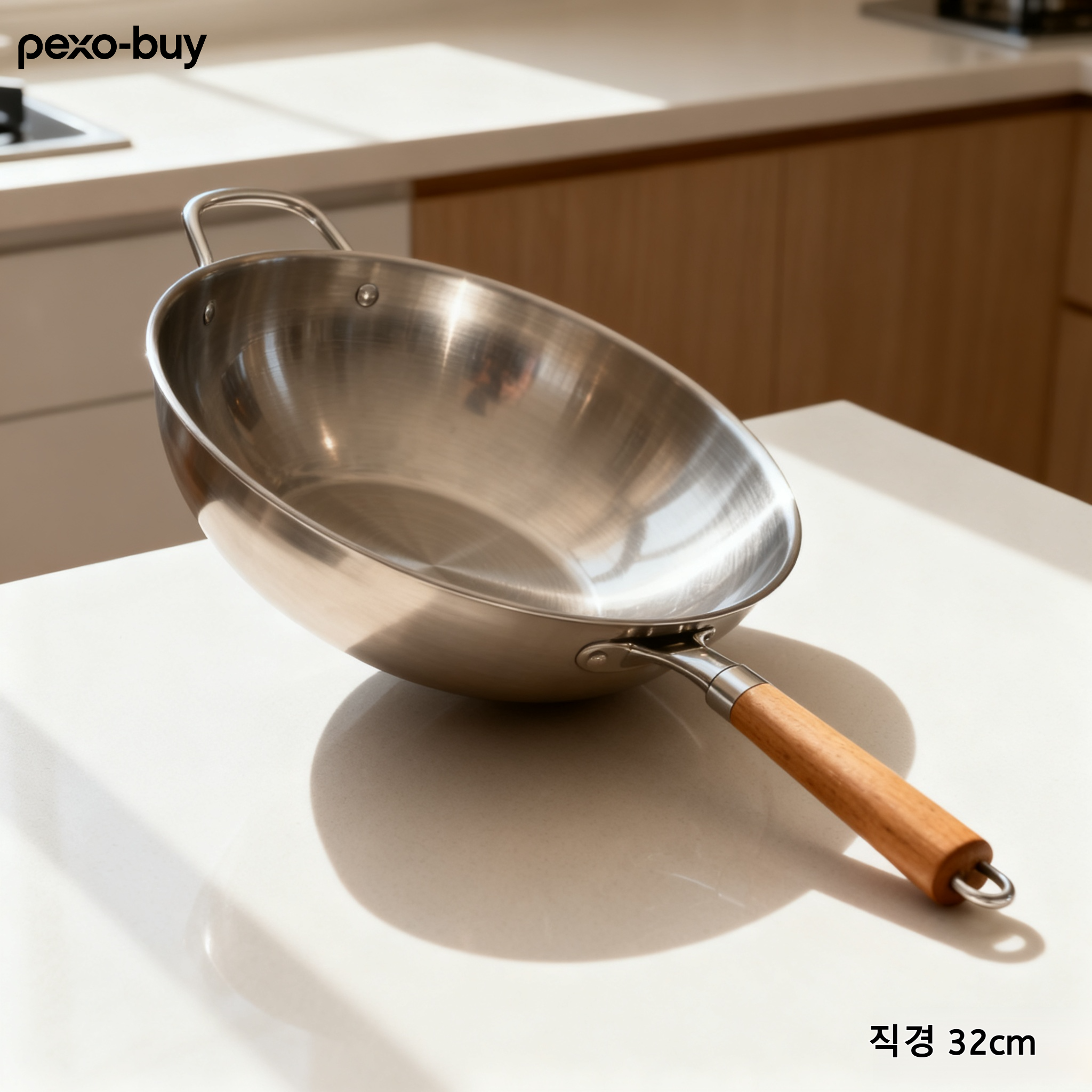 프리미엄 스테인리스 웍 주방 사용 예시