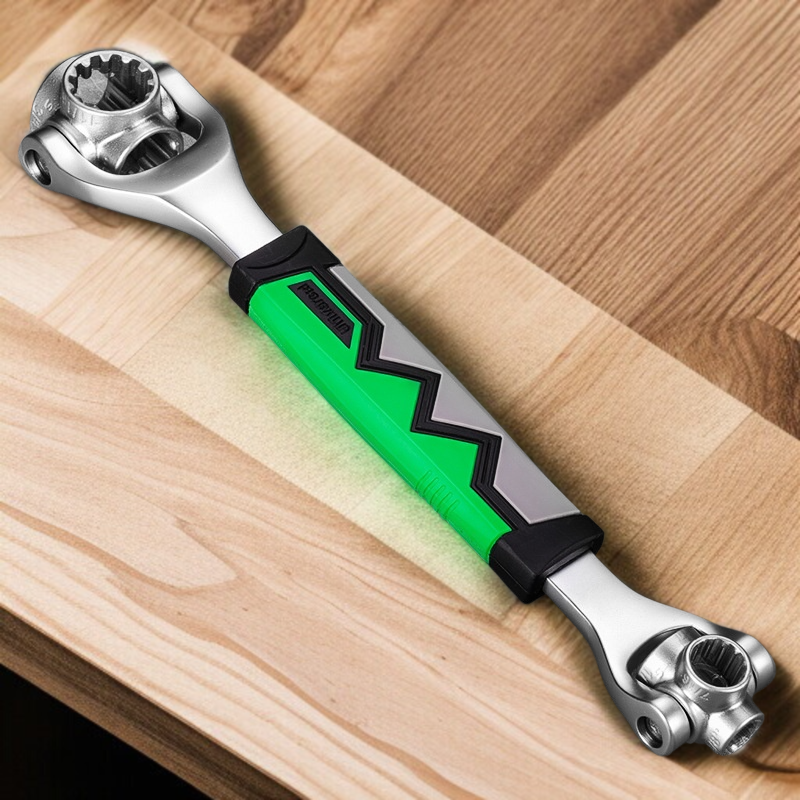 8In1 Universal Wrench Wrench Durable Outdoor High Hardness Multifunction