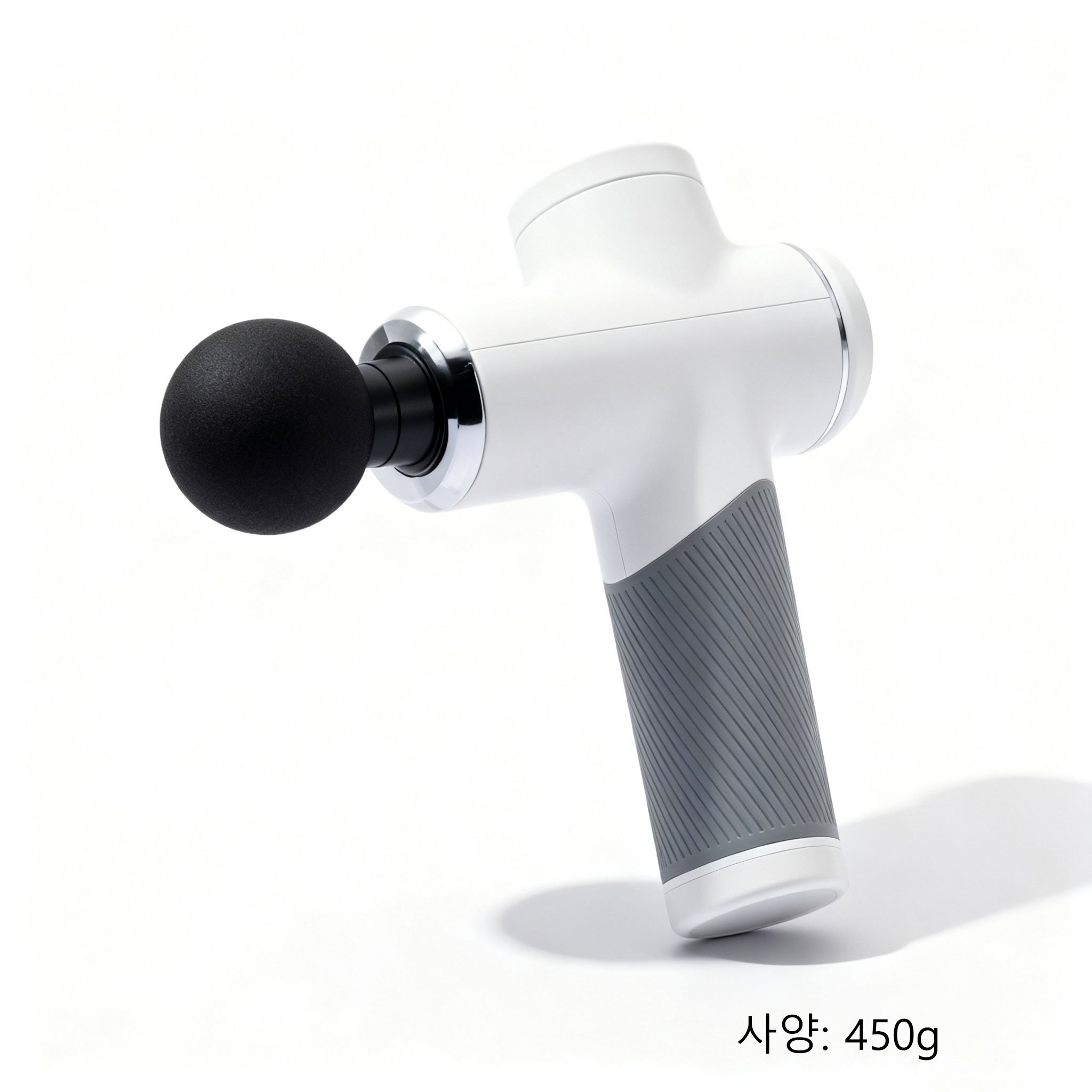 휴대용 무선 근막 마사지기 사용 장면