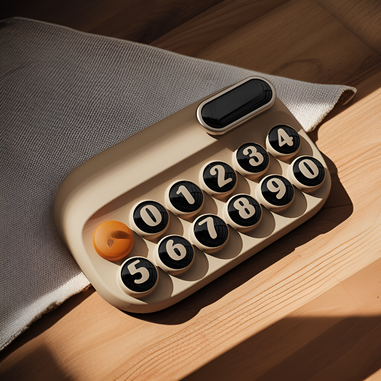 ป้ายหมายเลขจอดรถแบบพกพาพร้อมน้ำหอมสำหรับรถยนต์