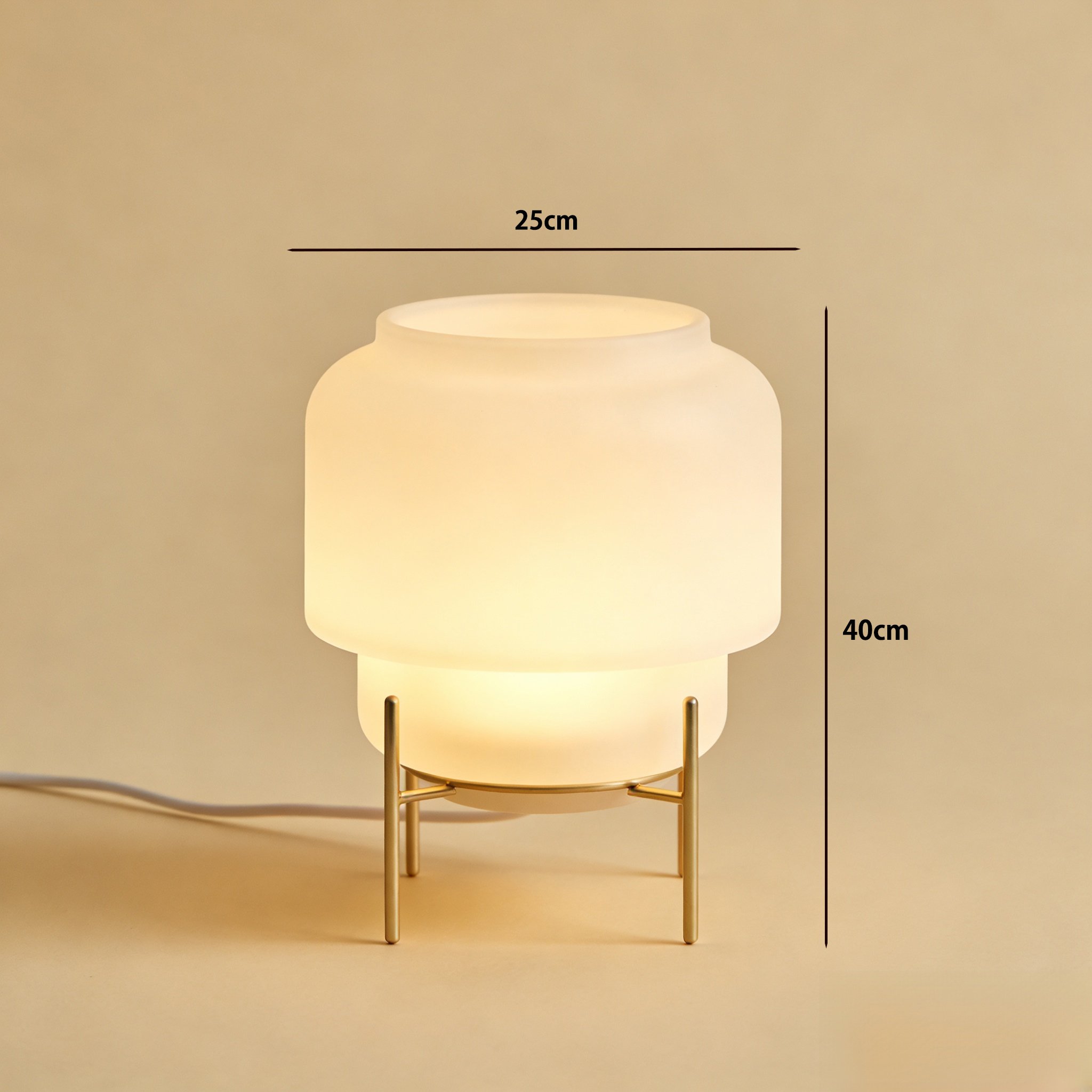 おしゃれな卓上LEDライトの使用例