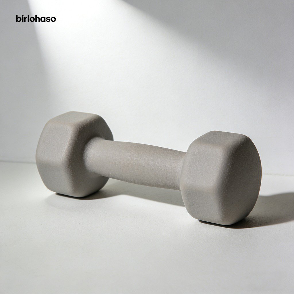 Pair of dumbbells for strength training workouts