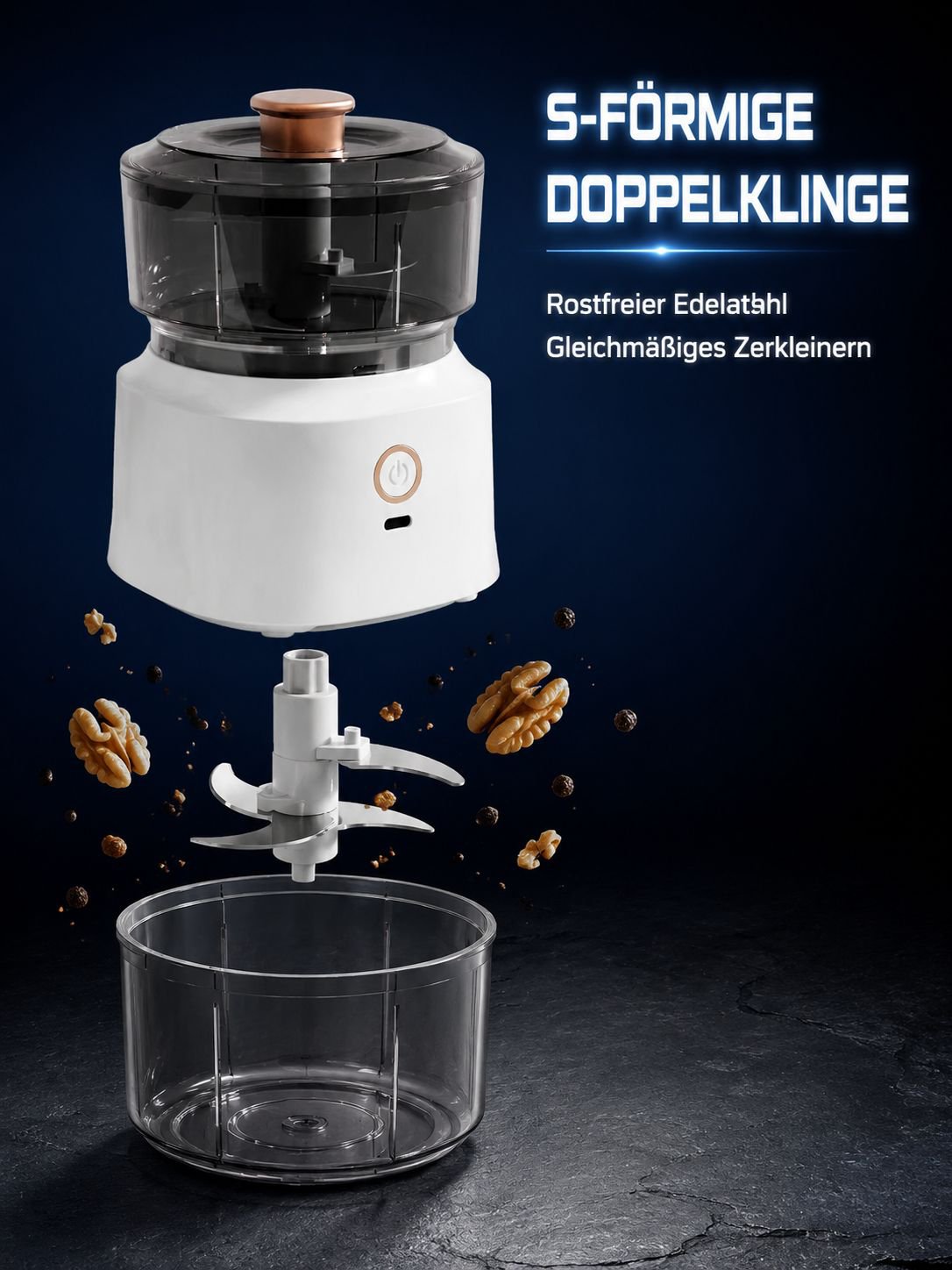 Tragbarer Küchenmixer für Smoothies und Säfte