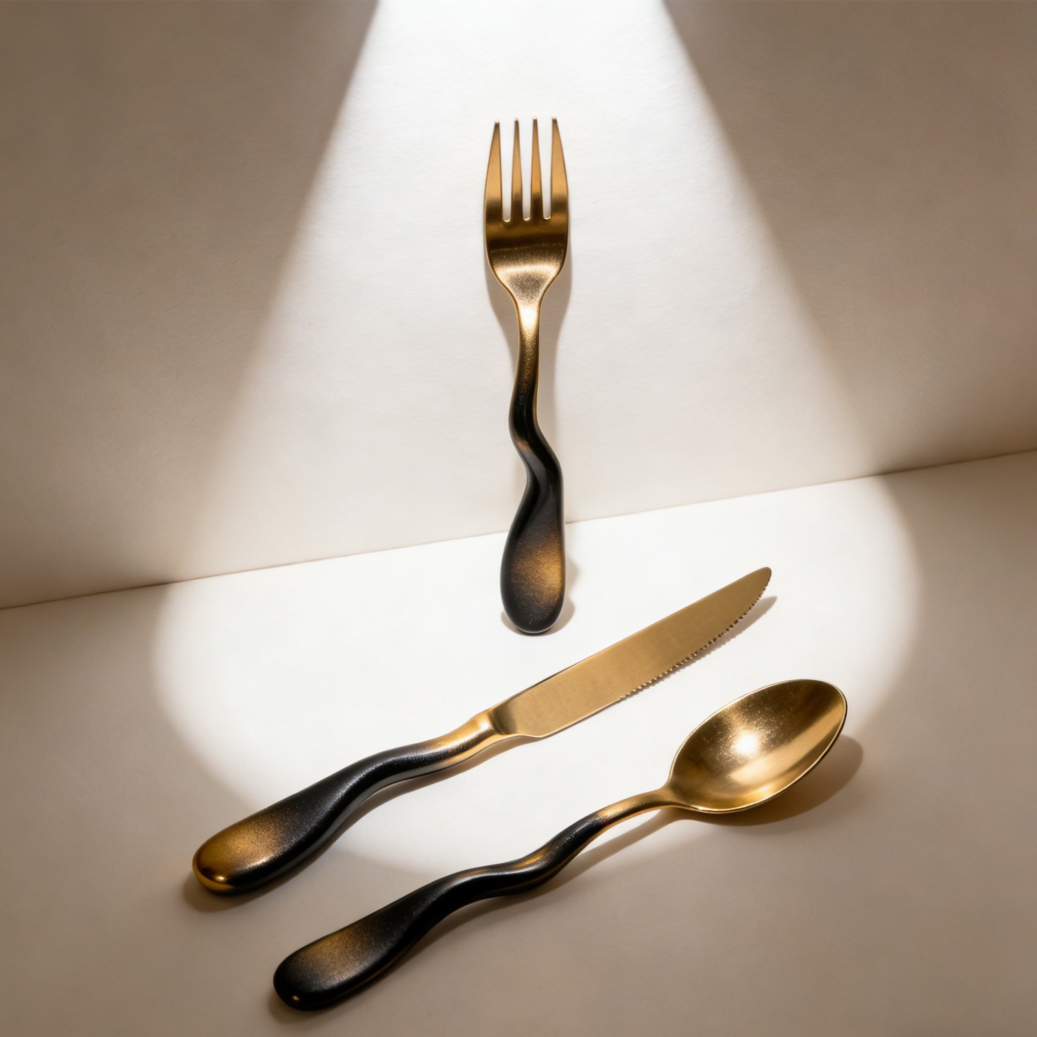 ステンレス製カトラリー5セット全体写真