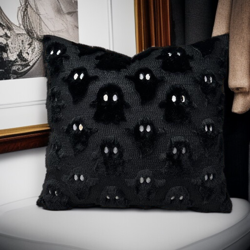 時尚家居絨毛抱枕裝飾效果