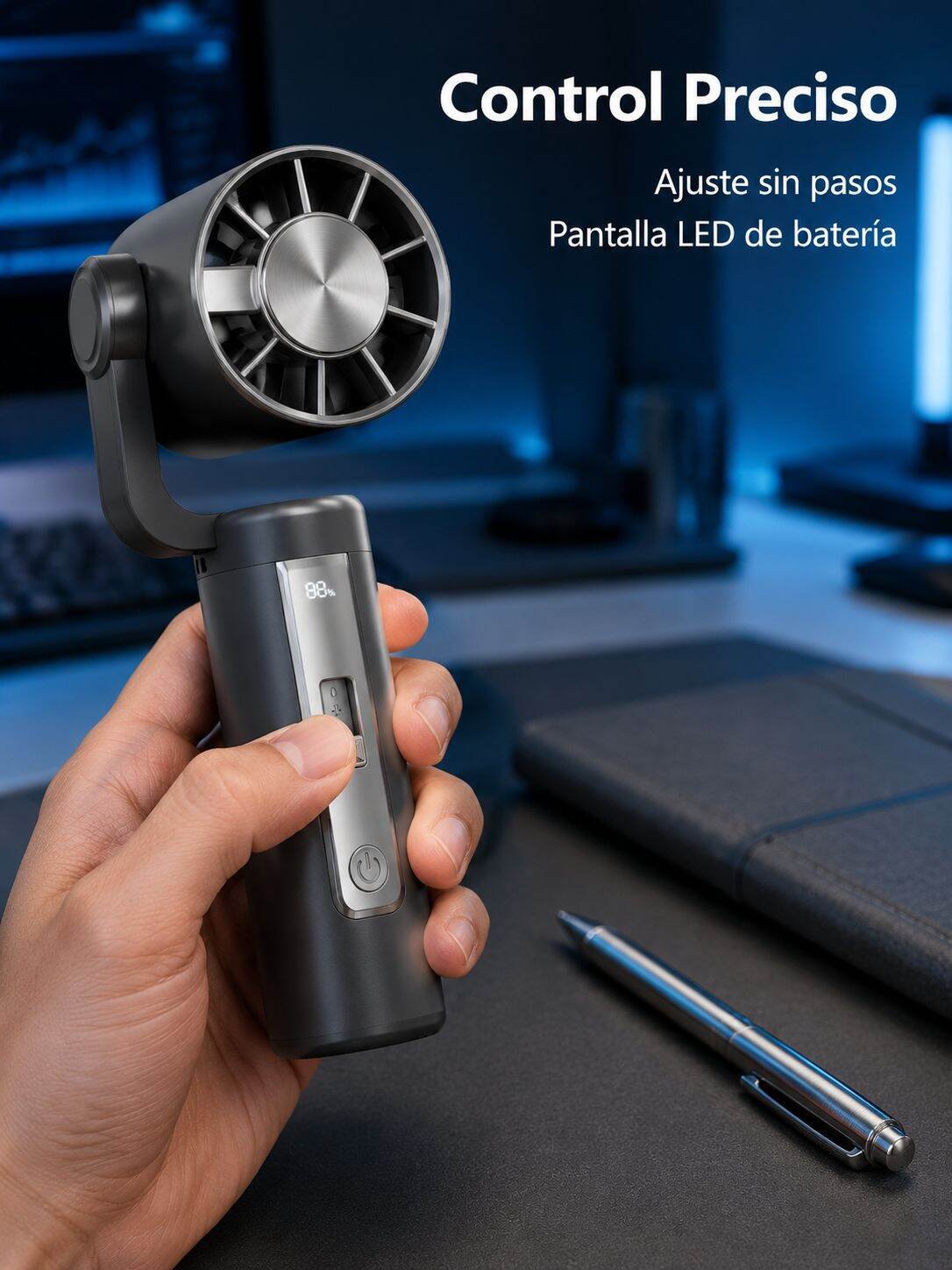 Ventilador de mano compacto para exteriores