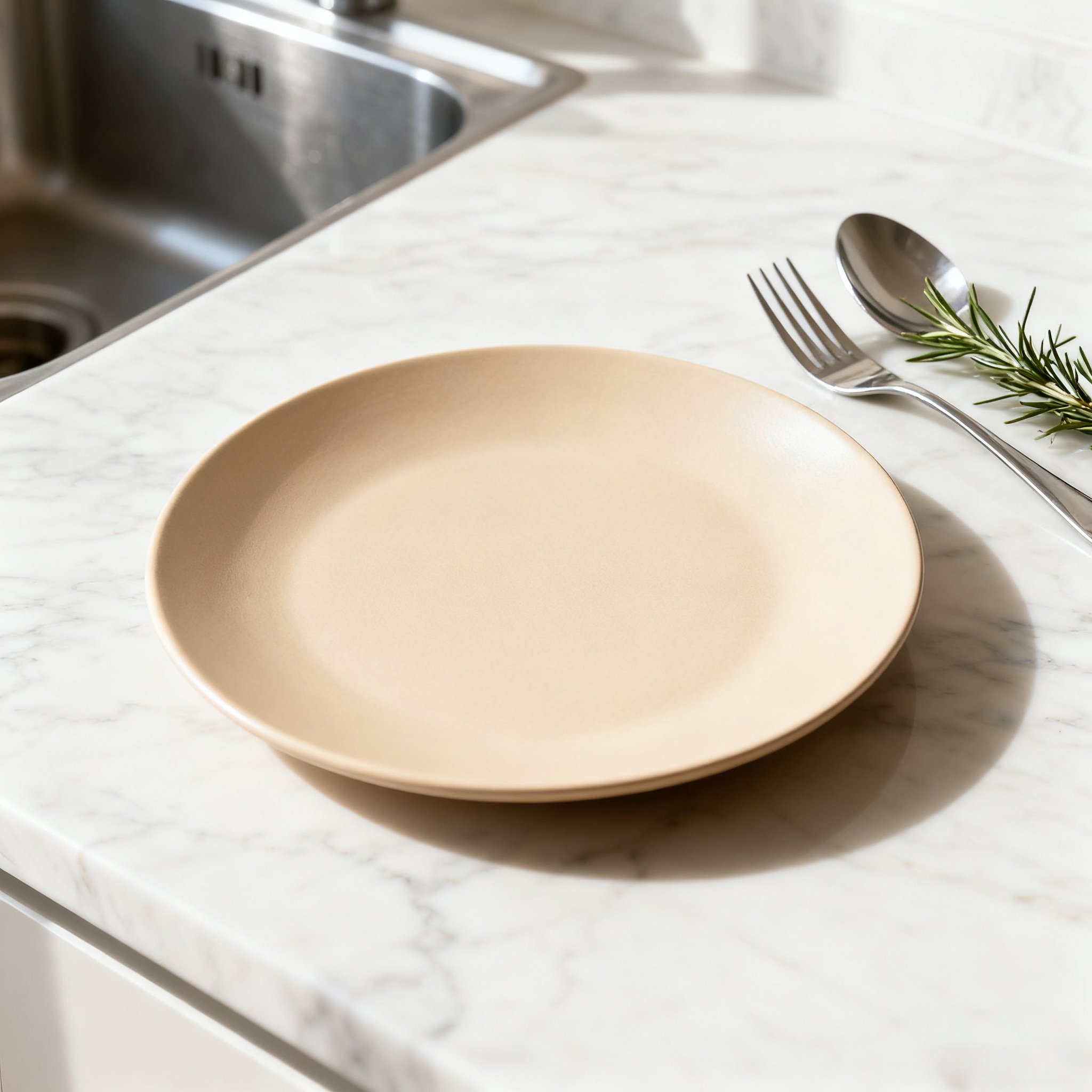 Helle Khaki-Platten (3 Stück)