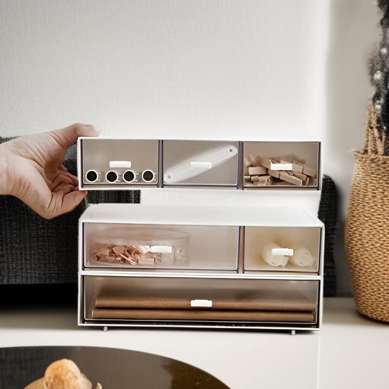 다용도 데스크 오거나이저 학생 사무실용 다층 서랍형 정리함