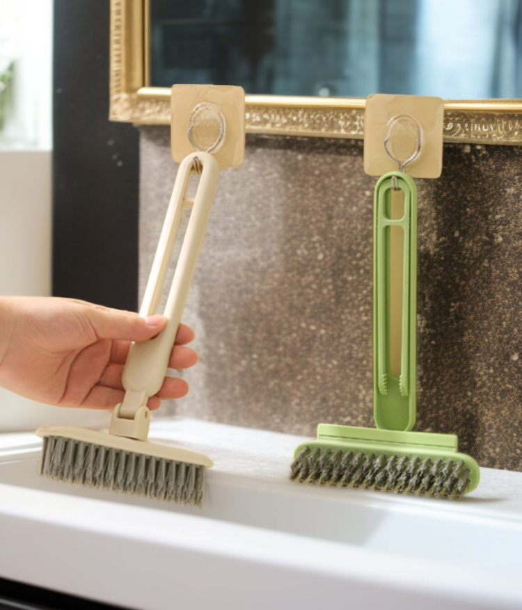 모서리 청소에 적합한 브러쉬 디자인