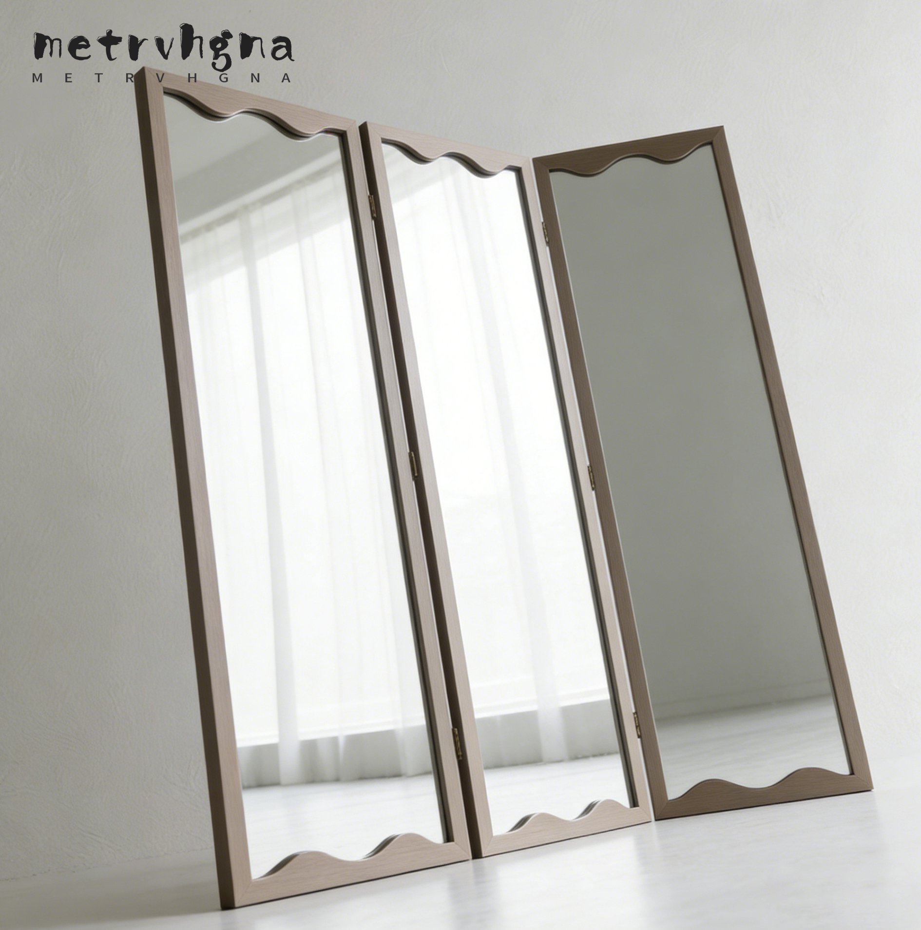 พาร์ติชั่นกระจกเงาเพิ่มความสว่างในห้อง