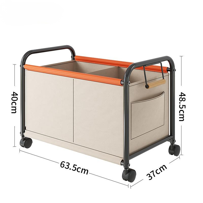 테이블 아래 공간 활용 수납 랙