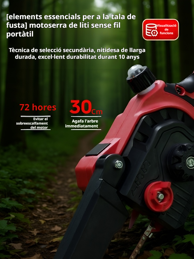 Motoserra sense fils portàtil "Eina de Tala" 
