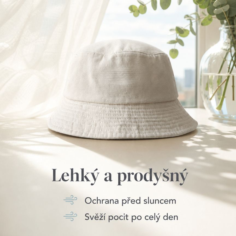 Všestranný sluneční klobouk s malým obvodem hlavy