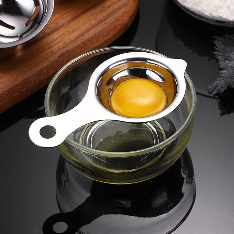 Séparateur de blanc d'œuf en acier inoxydable