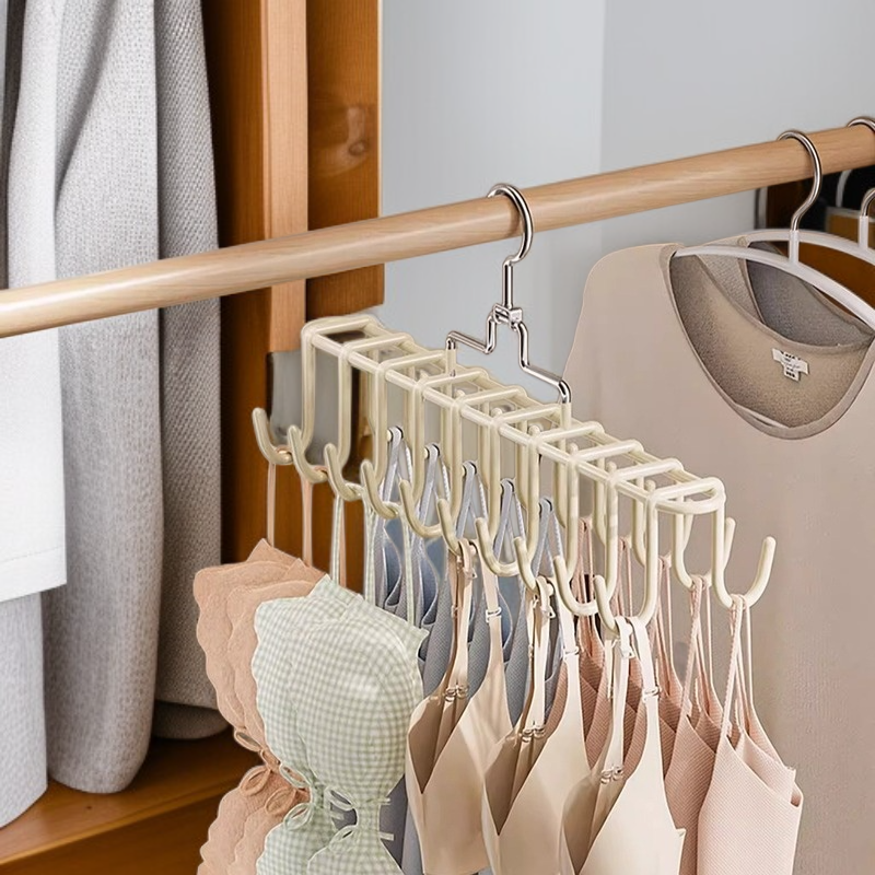 가정용 다용도 걸이 행거 미끄럼 방지 회전 나시 내의 나시 행거 다용도 회전 행거