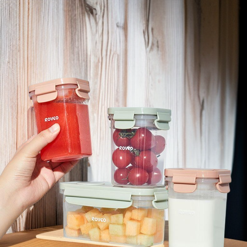 Baby Food Rice Powder Sealed Freezer Storage Container