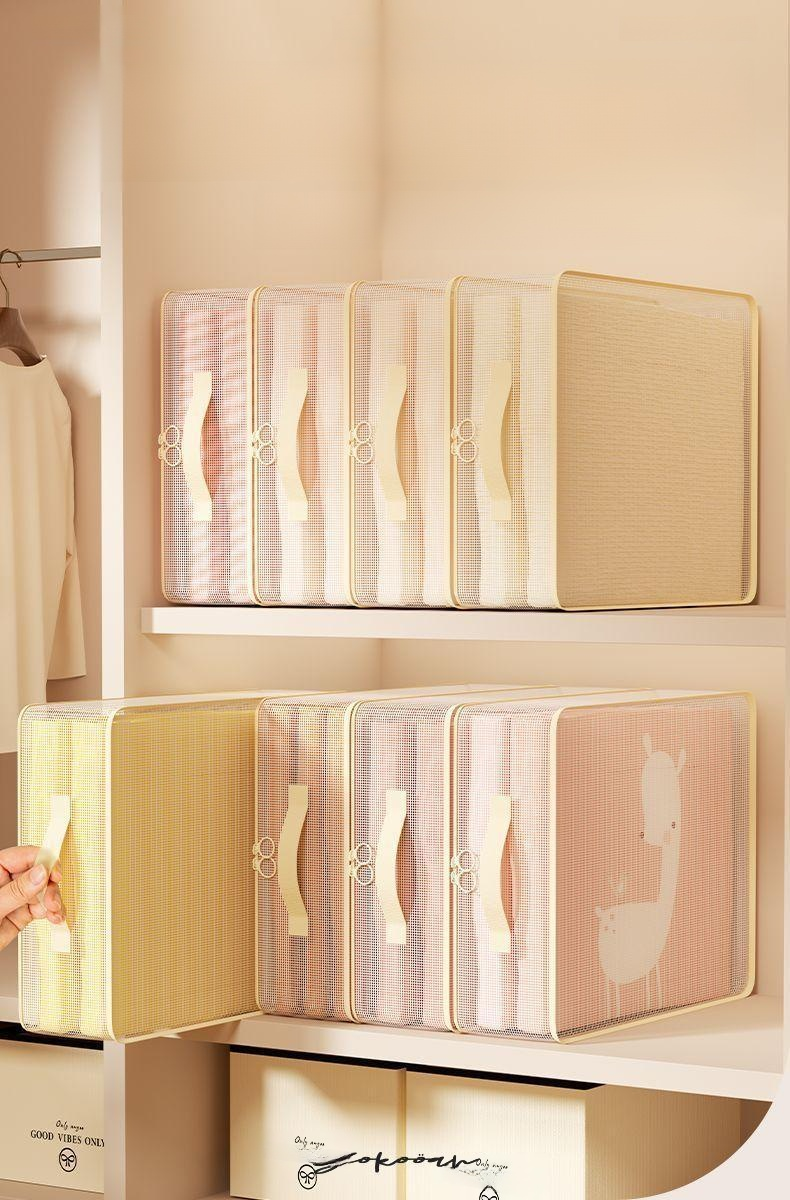 곰팡이 방지 기능의 간절기 수납 가방 4종 세트