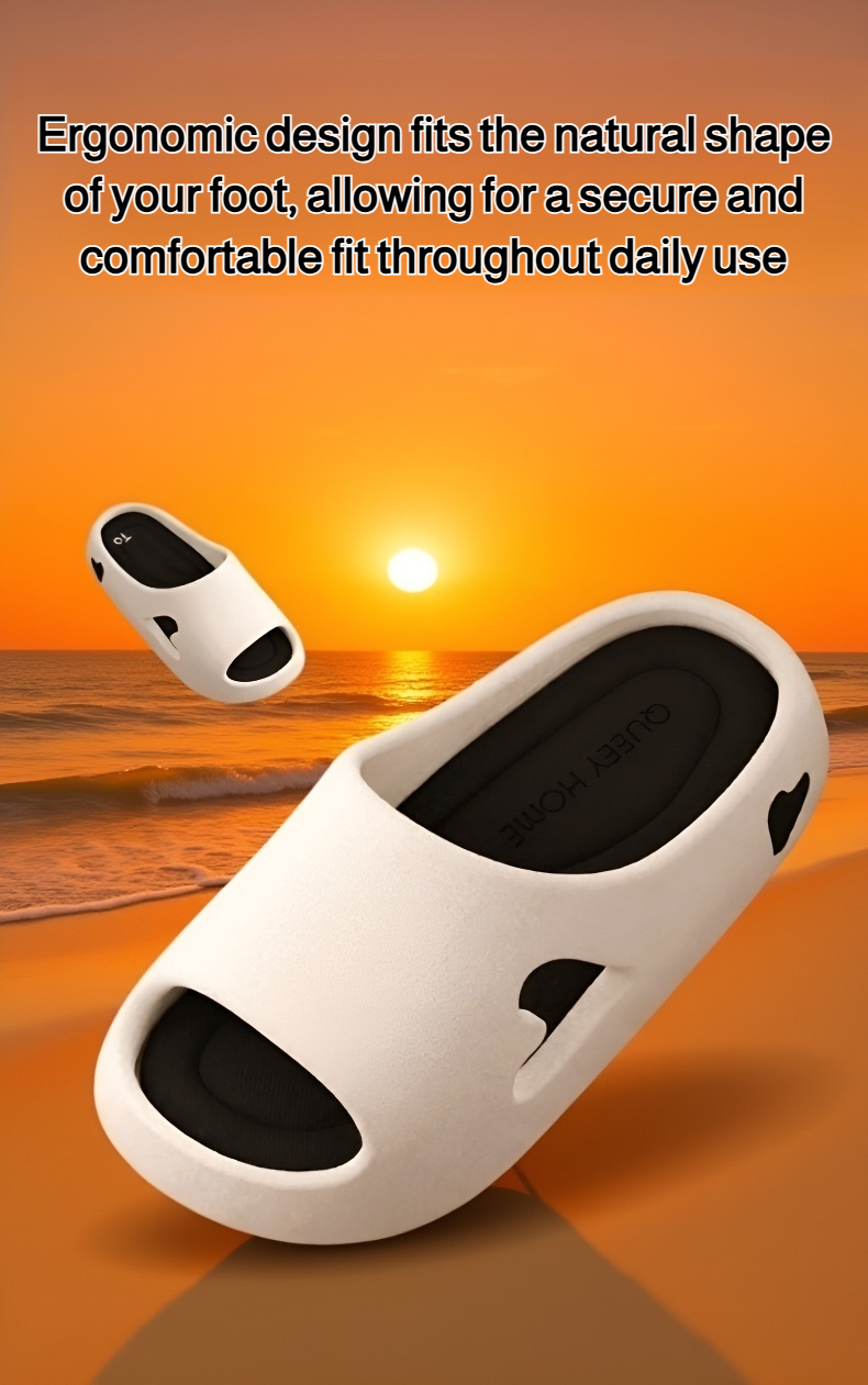 Anti-skid bathroom sandals with soft sole