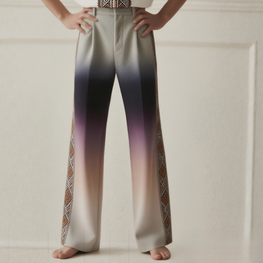 남자 그라데이션 팬츠