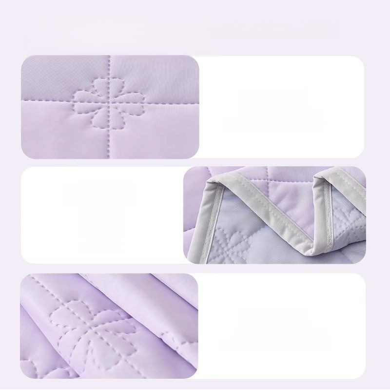 Colcha de Verano Refrescante de Seda Tipo Helado, Apta para Bebés y Madres