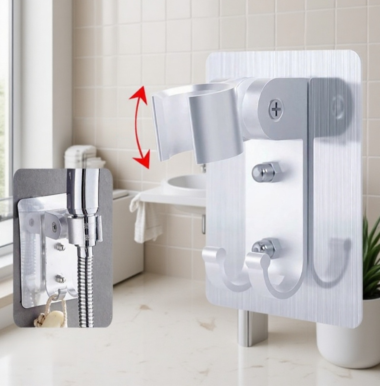 Ducha moderna con presión regulable