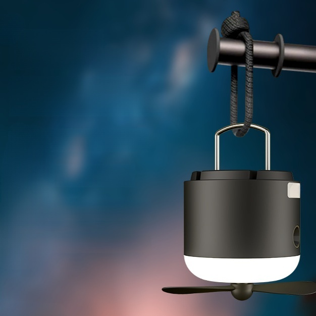 Lampe de pulvérisation avec ventilateur