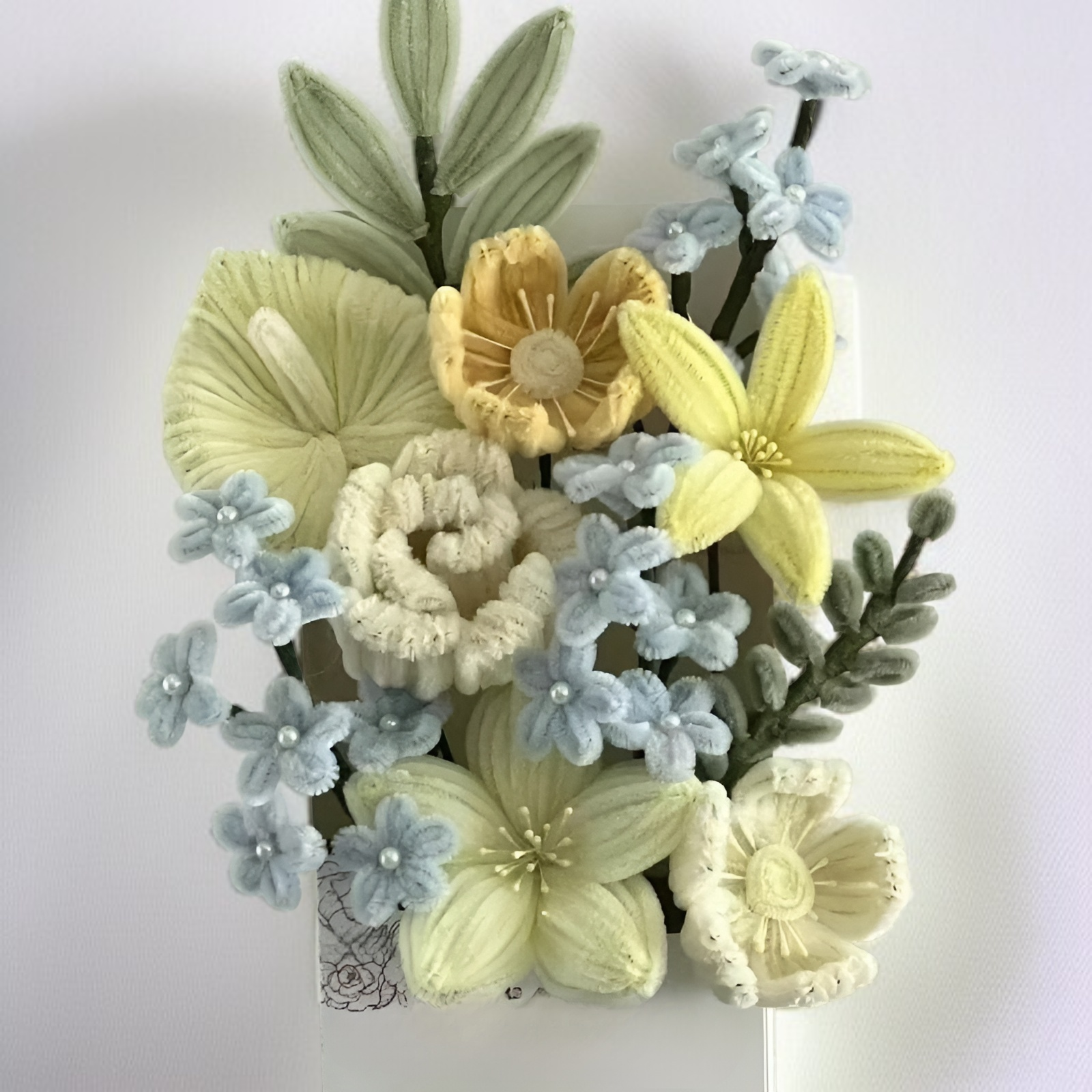 Pequeños ramos artificiales