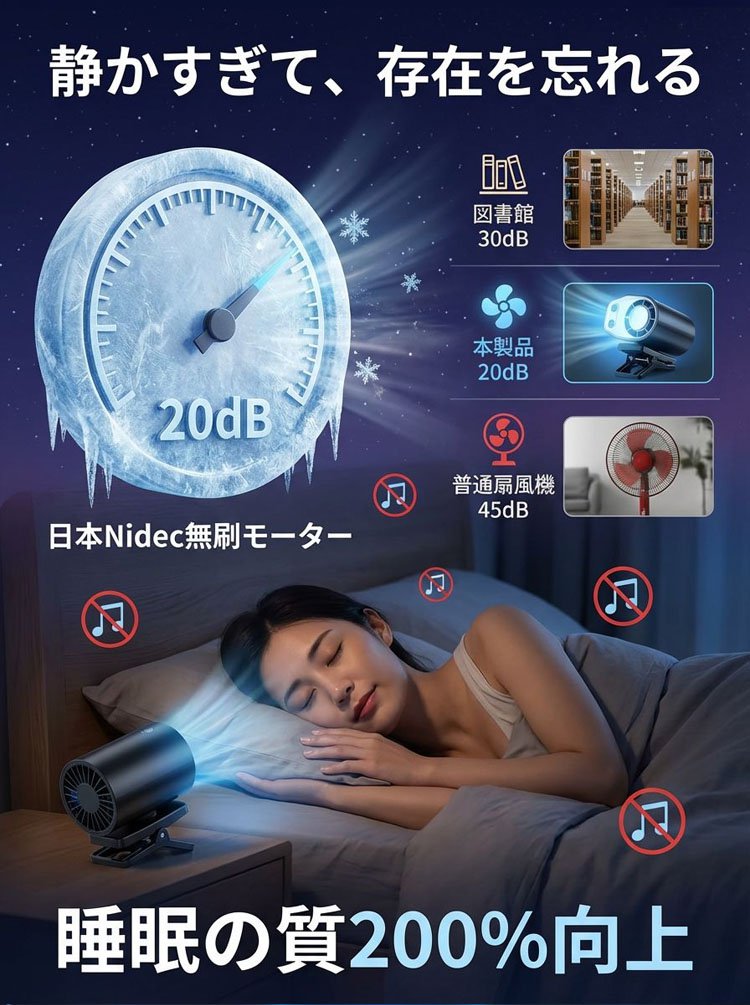 半導体冷却クリップファン