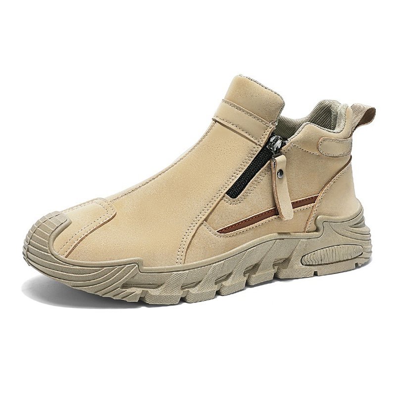 남성 하이탑 안전 작업화 고성능 야외용